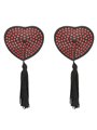 Coquette Chic Desire - Red / Black Nipple Covers