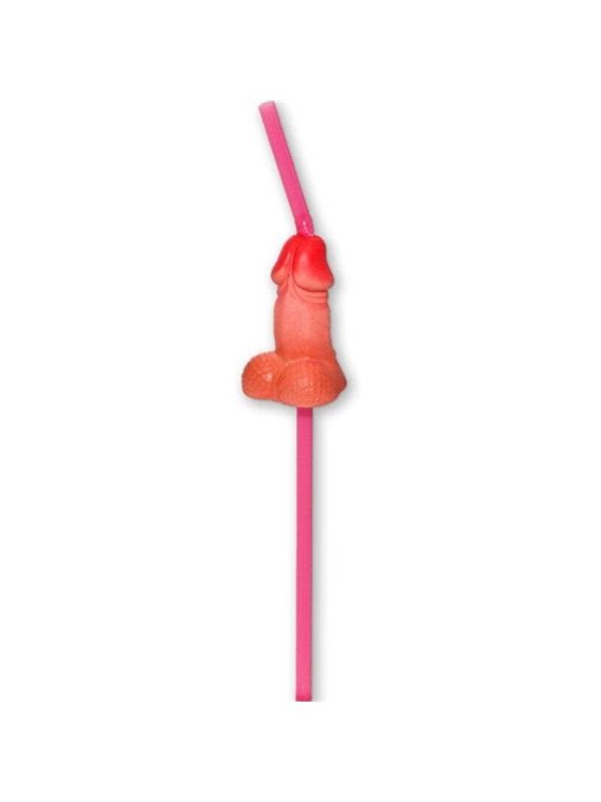 Diablo Picante - Bag Of 5 Natural Big Penis Straws