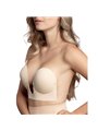 Bye-Bra - Bra Without Handles Shape U Beige Cup D