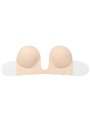 Bye-Bra - Bra Without Handles Shape U Beige Cup E