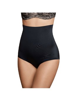 Bye-Bra - Girdle SeaMLess Estilo Panties Black Size M