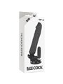 Basecock Twix - Vibratore Realistico con Ventosa 20X4X4 CM Nero