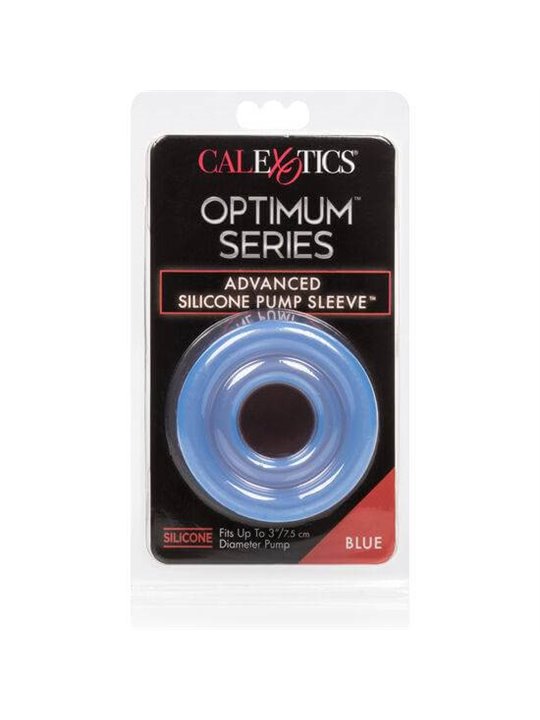 California Exotics - Adv Silicone Pump Sleeve Blue
