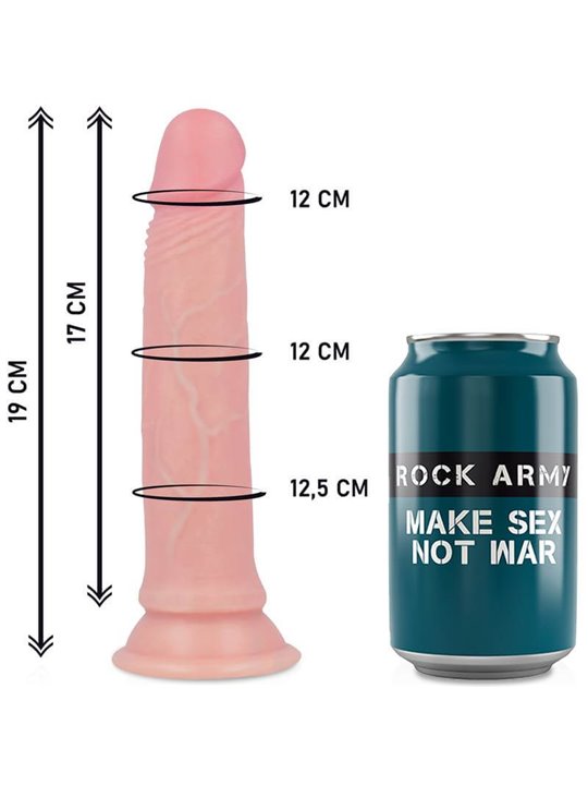 Rockarmy - Harness + Liquid Silicone Dildo Premium Avenger 19CM