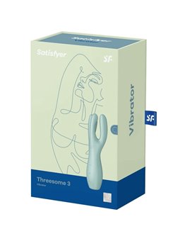 Satisfyer Threesome 3 Vibrator - Mint