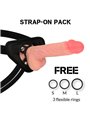 Rockarmy - Harness + Liquid Silicone Premium Spitfire Realistic 21Cm