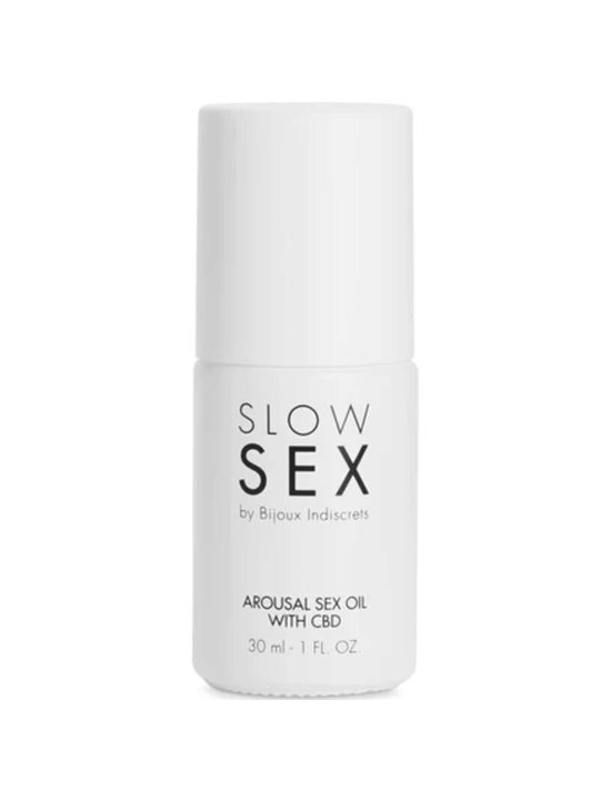 Bijoux Indiscrets Slow Sex - Olio per Massaggio Erotico con CBD 30 ML