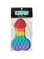 Kheper Games - Multicolor Pop-It Penis Anti-Stress Toy