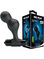 Mr Play - Silicone Vibrating Anal Plug Black