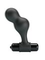Mr Play - Black Silicone Vibrator Anal Plug