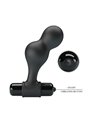 Mr Play - Black Silicone Vibrator Anal Plug