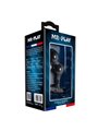 Mr Play - Silicone Vibrating Anal Plug Black