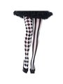 Leg Avenue - Black/White Harlequin Tights