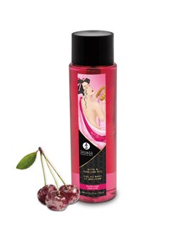 Shunga - Bath & Shower Gel Frosted Cherry 370 ML
