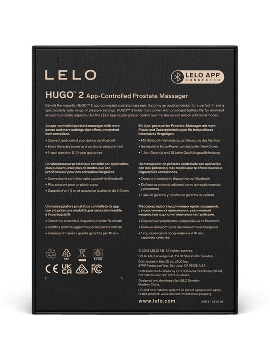 Lelo - Massaggiatore Prostatico Hugo 2 Verde