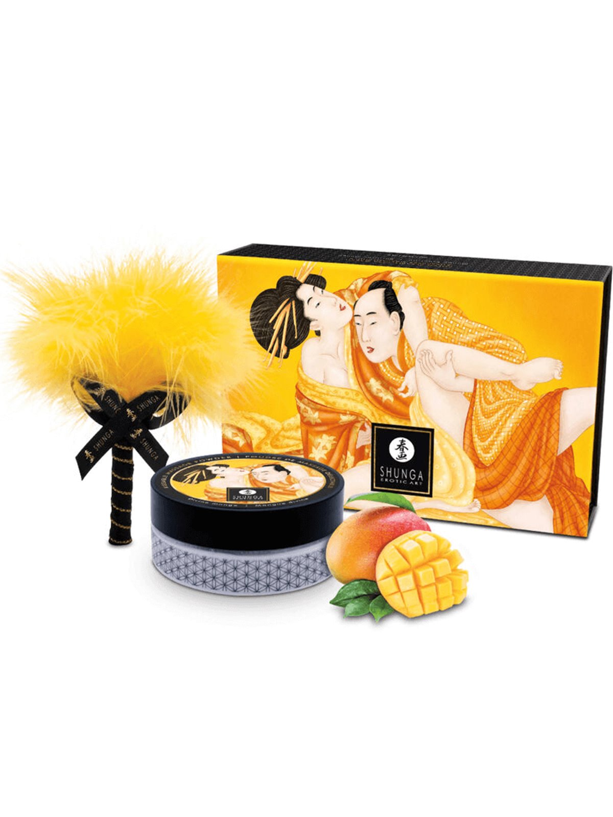 Shunga - Kit Polvere Da Massaggio Alimentare Mango