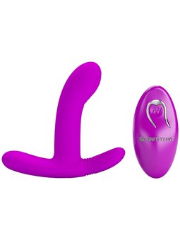 Pretty Love - Geri Clitoris Massager Pink Remote Control