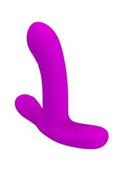 Pretty Love - Geri Clitoris Massager Pink Remote Control