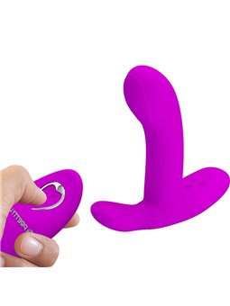Pretty Love - Geri Clitoris Massager Pink Remote Control