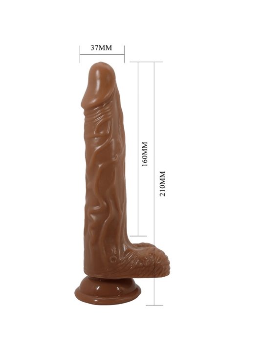Baile - Realistic Vibrator with Remote Control Suction Cup