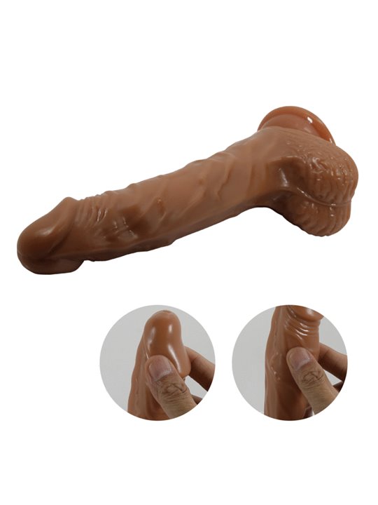Baile - Realistic Vibrator with Remote Control Suction Cup
