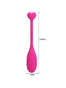 Pretty Love - Uovo Vibrante Pink Fisher Controllato Da App