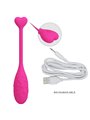 Pretty Love - Uovo Vibrante Pink Fisher Controllato Da App