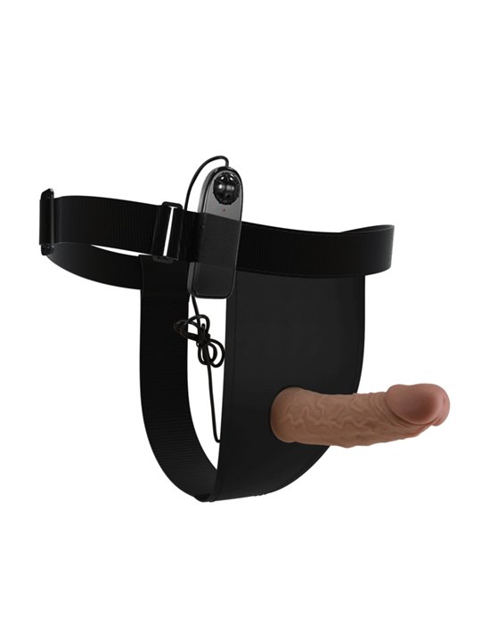 Pretty Love - Harness Briefs with Vibration Dildo Included