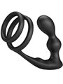 Pretty Love - Marshall Penis Ring with Vibratory Anal Plug with Remote Control