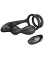 Pretty Love - Marshall Penis Ring with Vibratory Anal Plug with Remote Control