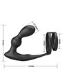 Pretty Love - Marshall Penis Ring with Vibratory Anal Plug with Remote Control