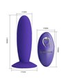 Pretty Love - Youth Plug Anal Vibrator Remote Control Violet