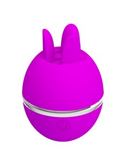 Pretty Love - Gemini Ball Purple Round Silicone Vibrator