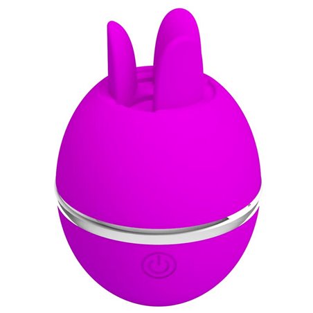 Pretty Love - Vibratore in Silicone Tondo Viola Gemini Ball