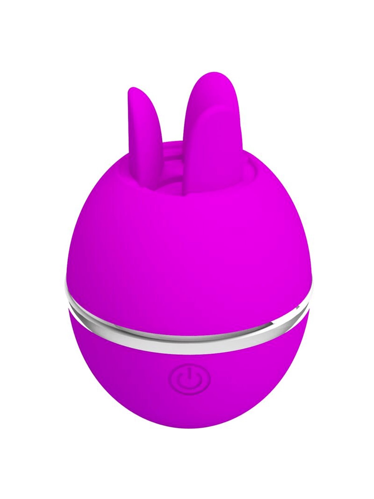 Pretty Love - Vibratore in Silicone Tondo Viola Gemini Ball