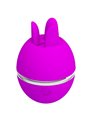 Pretty Love - Vibratore in Silicone Tondo Viola Gemini Ball