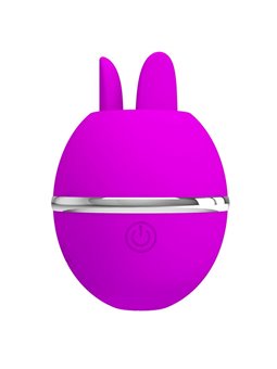 Pretty Love - Vibratore in Silicone Tondo Viola Gemini Ball