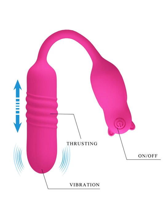 Pretty Love - Vibratore Bullet in Silicone Rosa