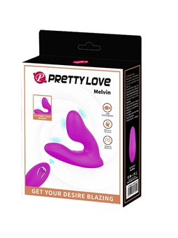 Pretty Love - Melvin Clitoris Massager with Remote Control