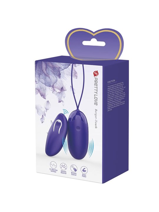 Pretty Love - Berger Youth Violating Egg Remote Control Violet