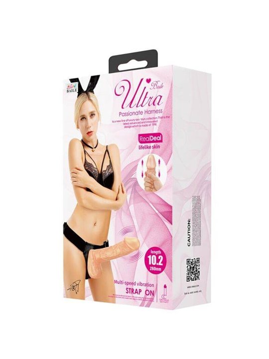 Baile Ultra Passionate Harness - Imbracatura + Dildo Strap-On 26 CM