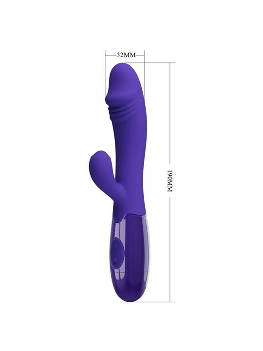 Pretty Love - Snappy Youth Vibratore e Stimolatore del Punto G Viola
