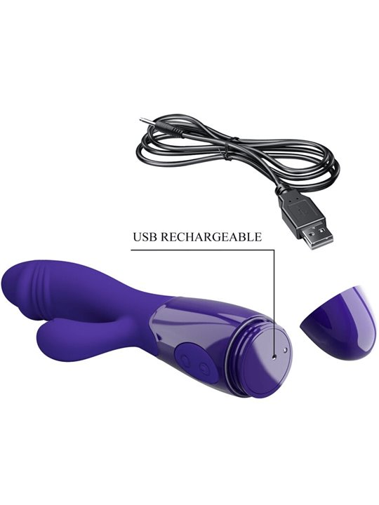 Pretty Love - Snappy Youth Vibrator & G-Spot Stimulator Violet