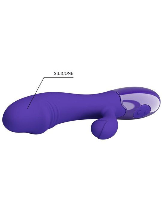 Pretty Love - Snappy Youth Vibratore e Stimolatore del Punto G Viola