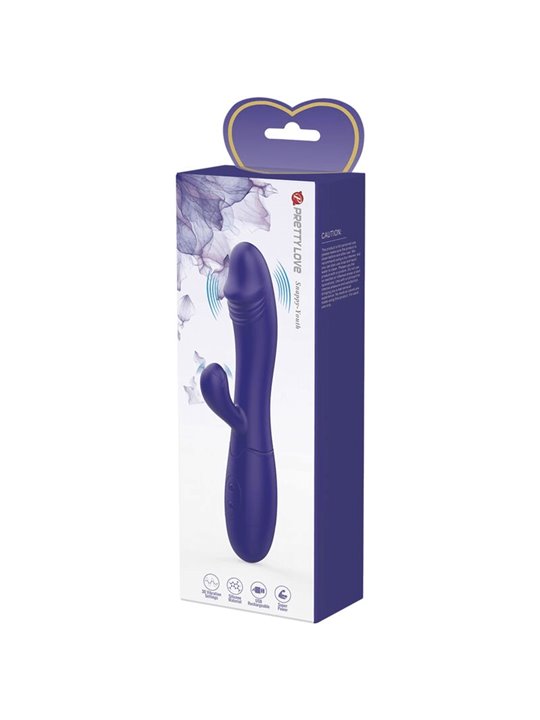 Pretty Love - Snappy Youth Vibratore e Stimolatore del Punto G Viola