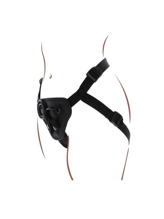 Get Real - Strap-On Harness Black