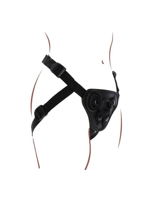 Get Real - Strap-On Harness Black
