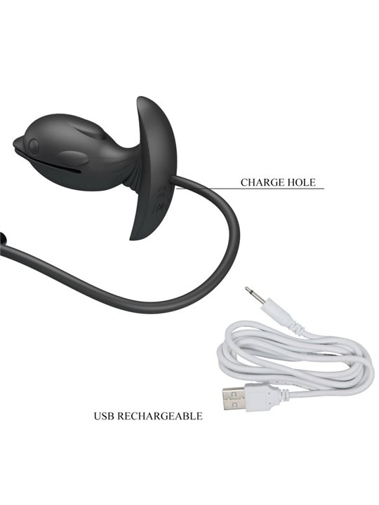 Pretty Love - Plug Anale Delfin Gonfiabile e Ricaricabile