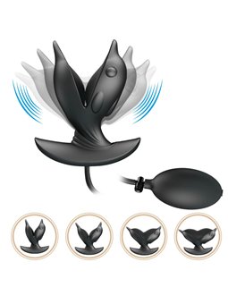 Pretty Love - Plug Anale Delfin Gonfiabile e Ricaricabile