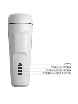 Pretty Love - Sienna Male Masturbator with Vibration. Voice and Suction